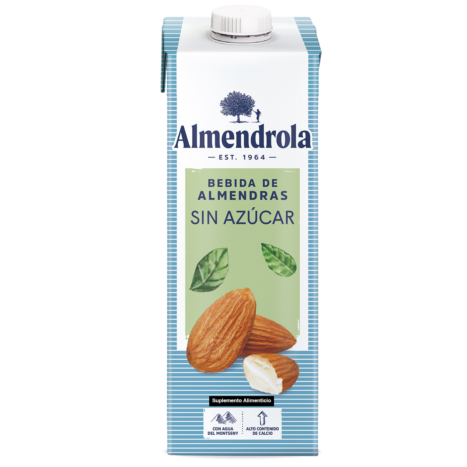 BEBIDA VEGETAL DE ALMENDRA SIN AZÚCAR 1L