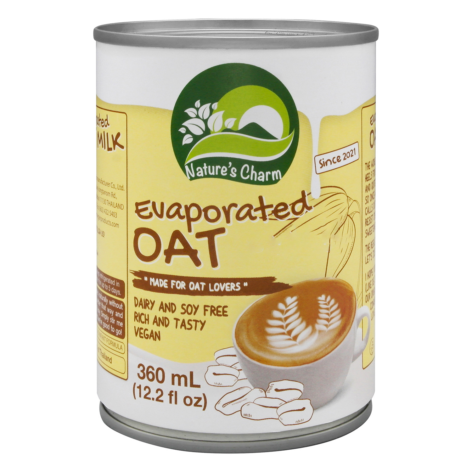 PREPARACIÓN EVAPORADA DE AVENA 360ML