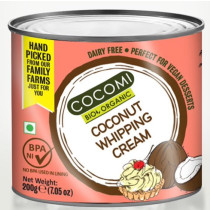 CREMA VEGETAL DE COCO PARA BATIR ORGÁNICA 200G